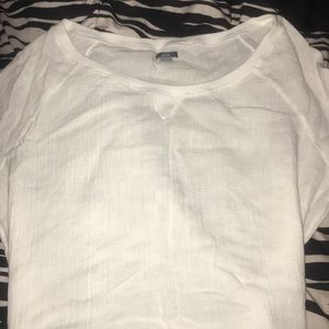 White aerie shirt